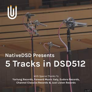 5 Tracks In DSD 512 Volume 1 2019 - NativeDSD Presents