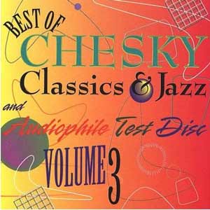Jazz Sampler Audiophile Test Compact Disc Volume 3 - Chesky