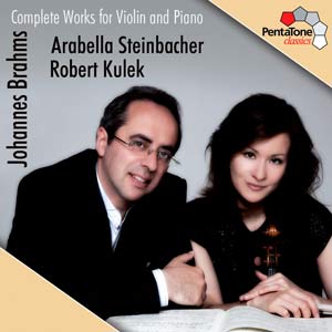 Sonatas for Piano and Violin - Arabella Steinbacher, Robert Kulek, Johannes Brahms  (2011, SACD2&5) - PentaTone