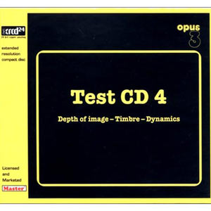 OPUS 3 – Test CD 4 XRCD (1992) - Audiophile Music