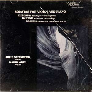Sonatas For Violin And Piano (1998) – Julie Steinberg and David Abel